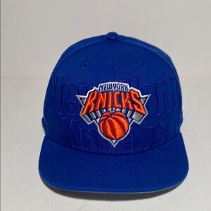 New York Knicks New Era Blue 2023 NBA Draft 9Fifty SnapBack Hat Youth O/S